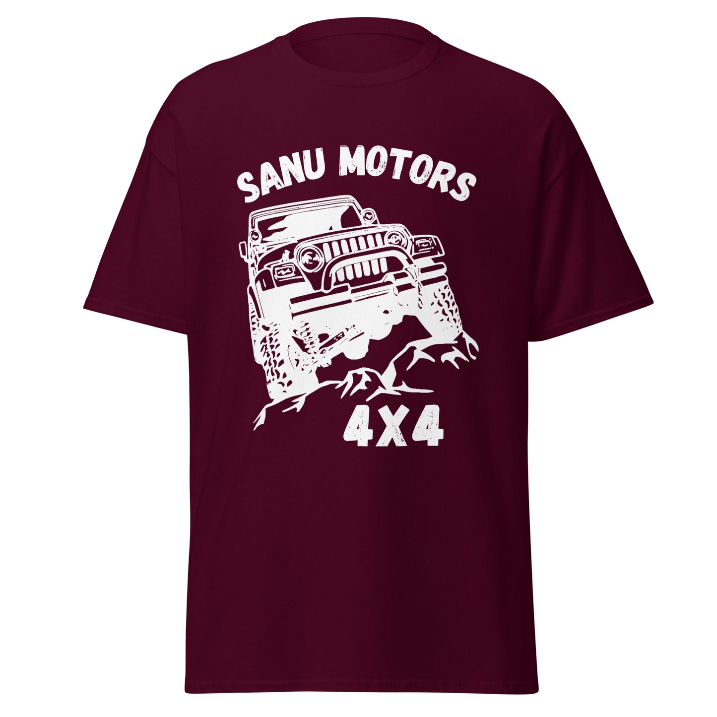 Men's 4X4 tee | 100% cotton | Sanu Motors T-Shirt