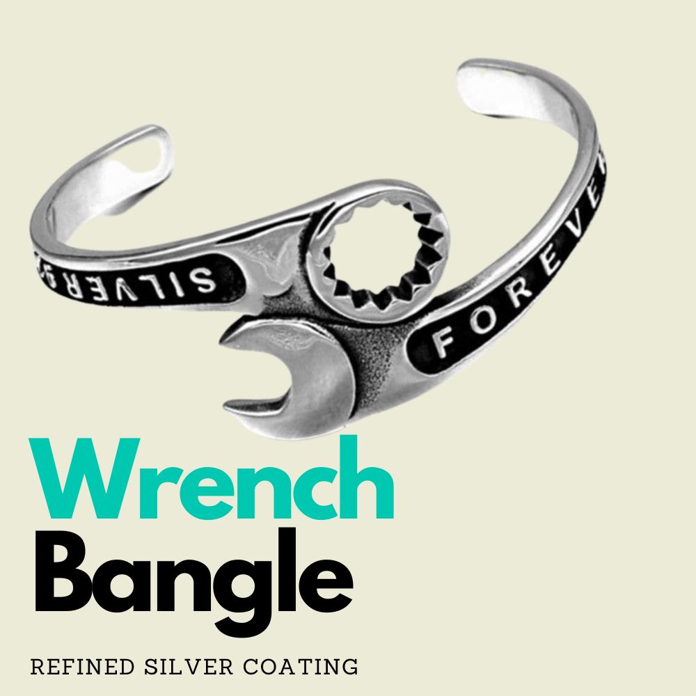 New Wrench Bracelet | Stainless Cuff Bangles | Forever Bracelets Bangle Jewelry