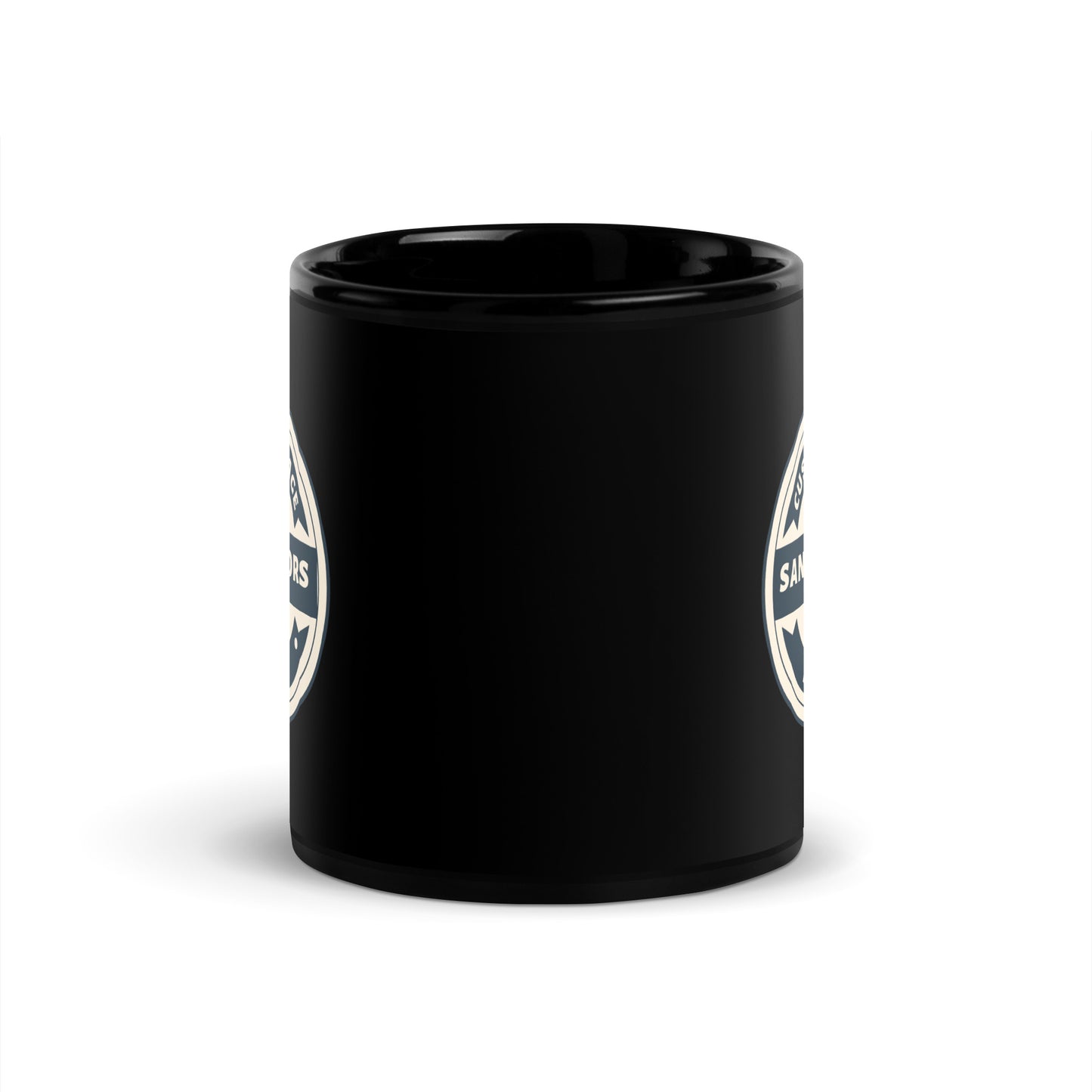 Black Glossy Mug | Sanu Motors | 11 & 15  oz  Ceramic mug