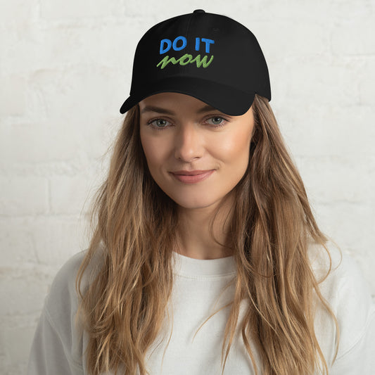 Dad hat |do it now |100% chino cotton twill cap