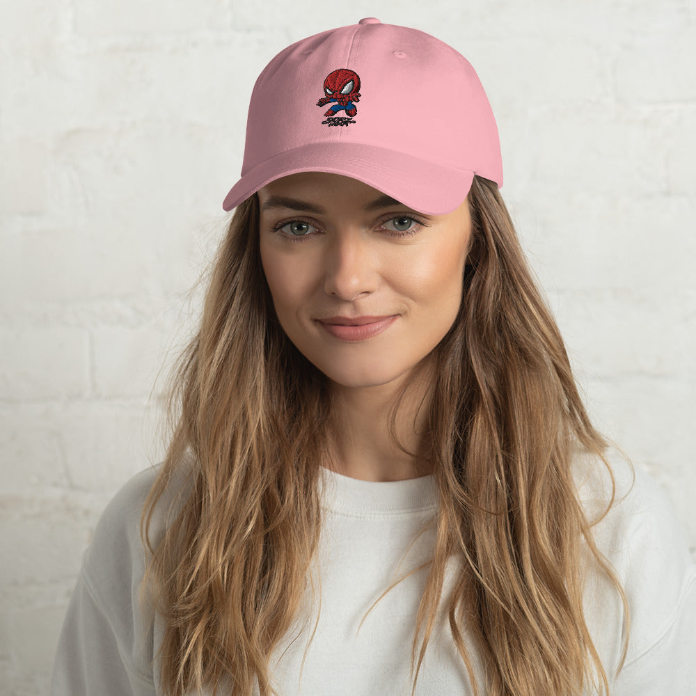 Dad hat | Baby spider man Cap | 100% chino cotton twill