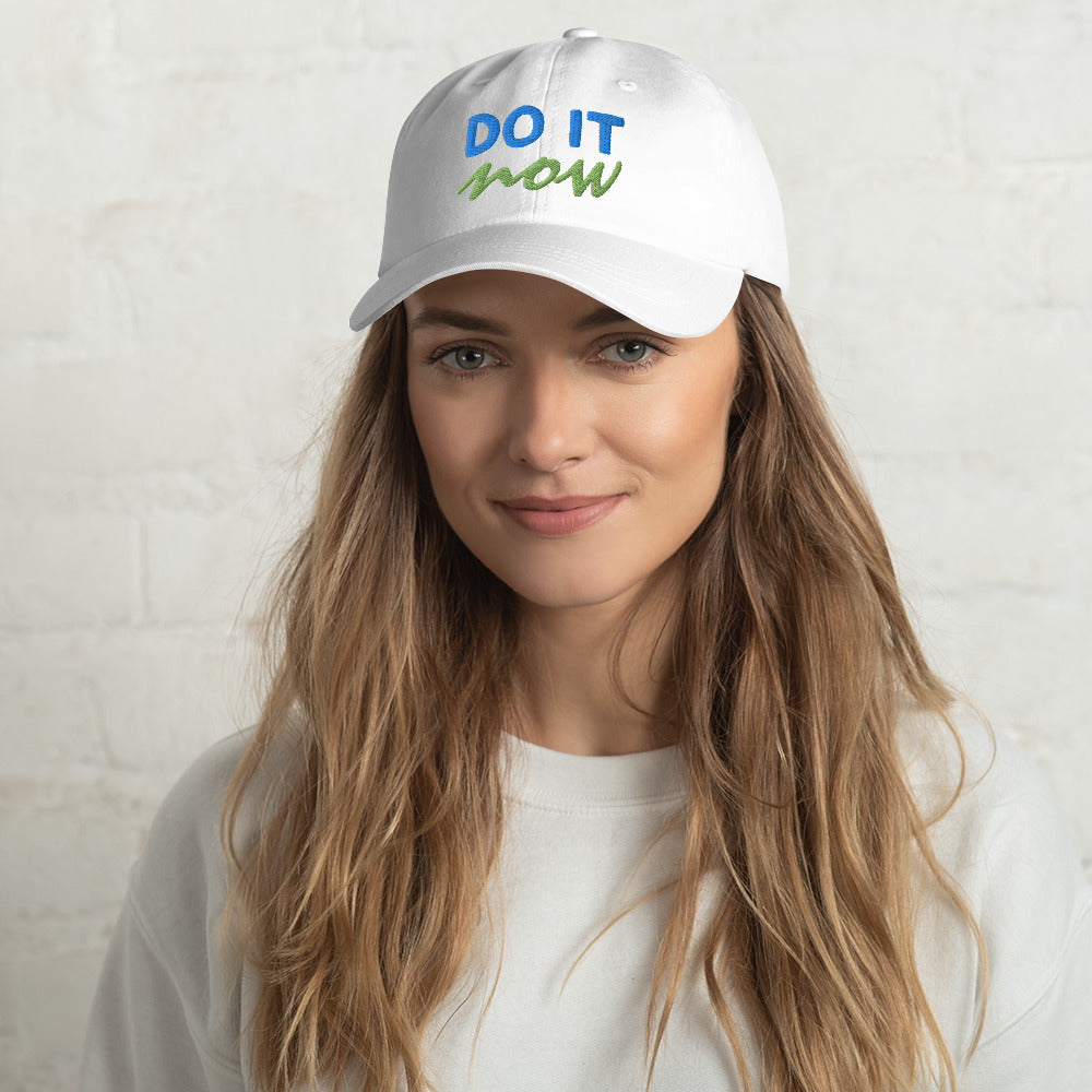 Dad hat |do it now |100% chino cotton twill cap