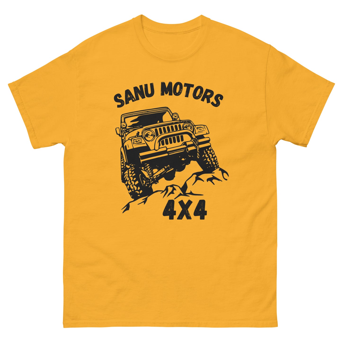 Men's 4X4 tee |   100% cotton | Sanu Motors T-Shirt