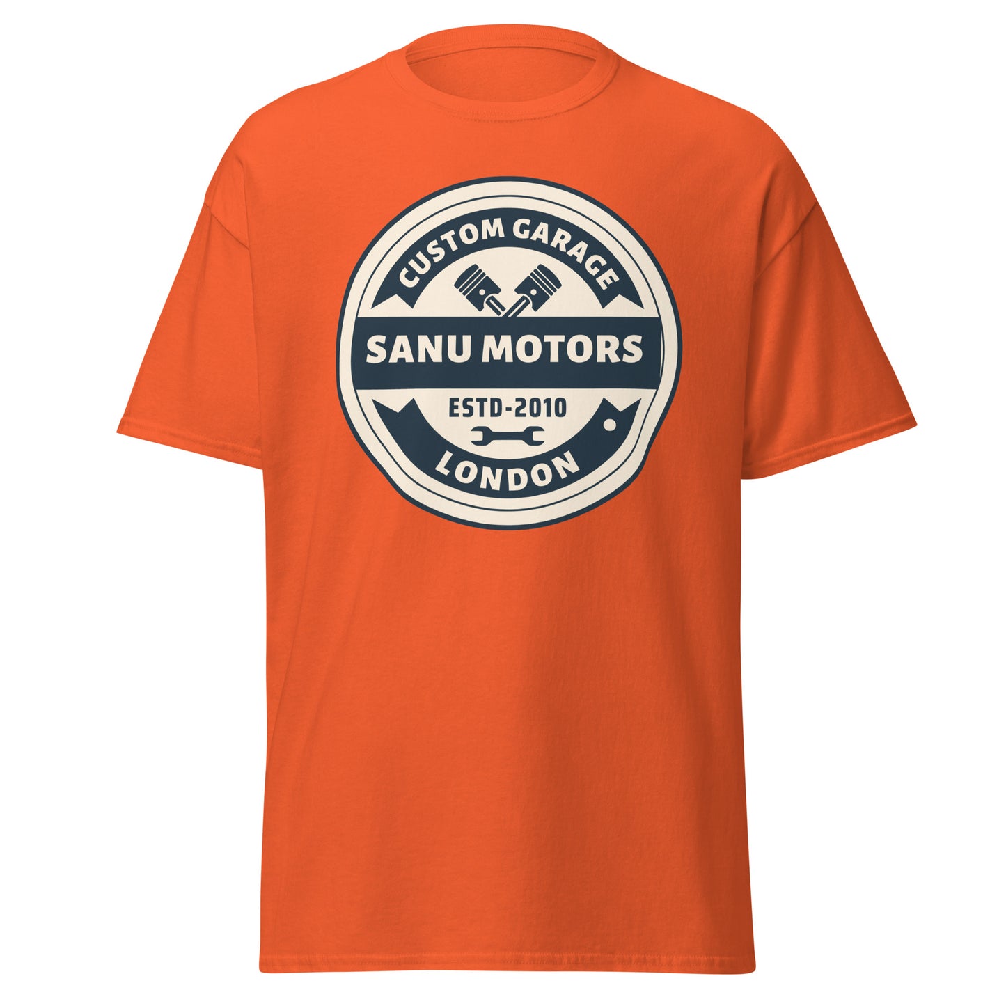 Men's classic tee | 100% cotton | Sanu Motors T-Shirt