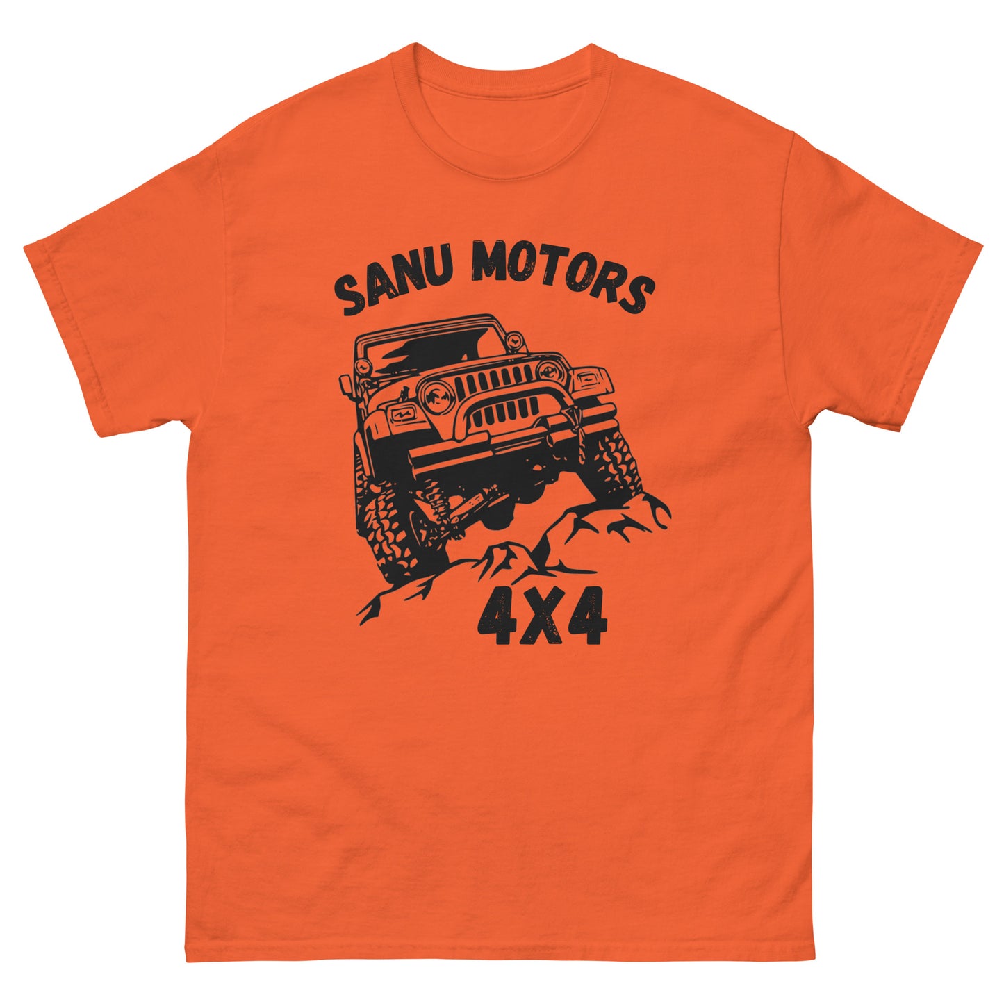 Men's 4X4 tee |   100% cotton | Sanu Motors T-Shirt