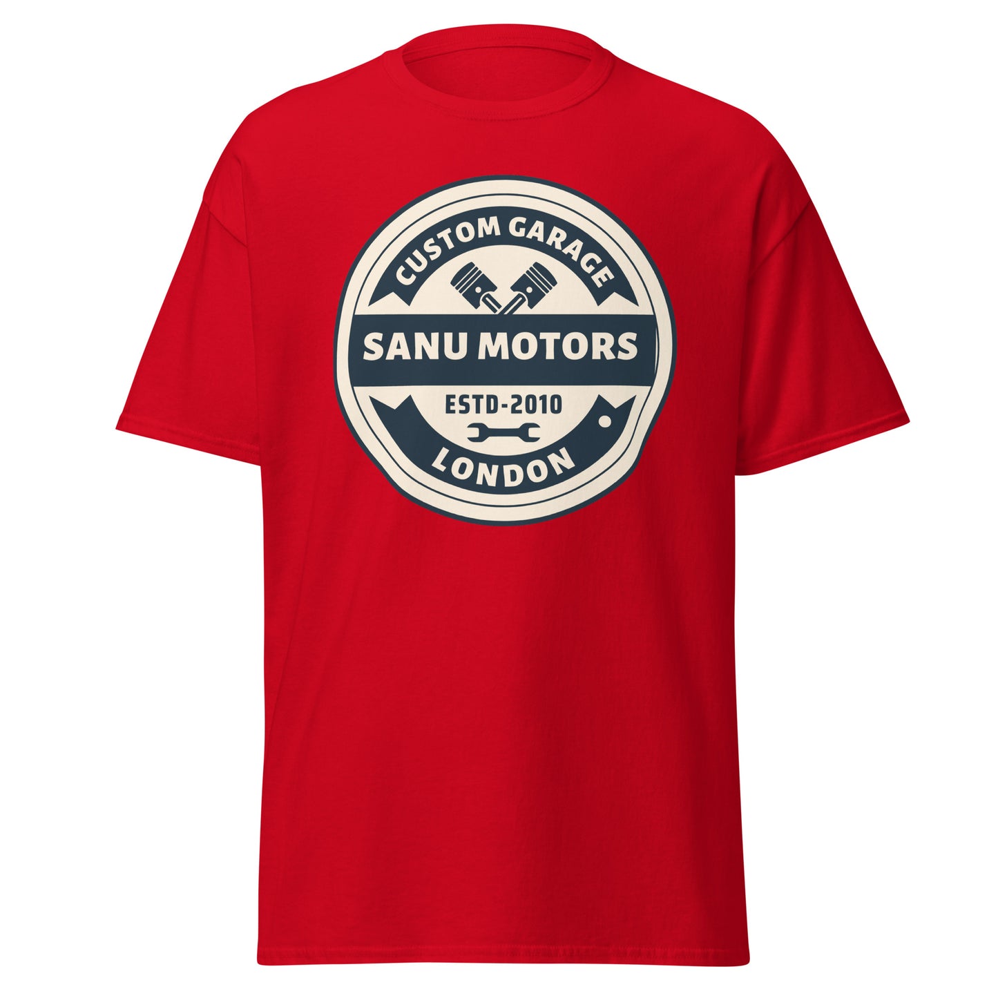 Men's classic tee | 100% cotton | Sanu Motors T-Shirt