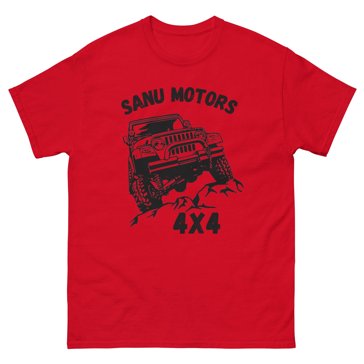 Men's 4X4 tee |   100% cotton | Sanu Motors T-Shirt