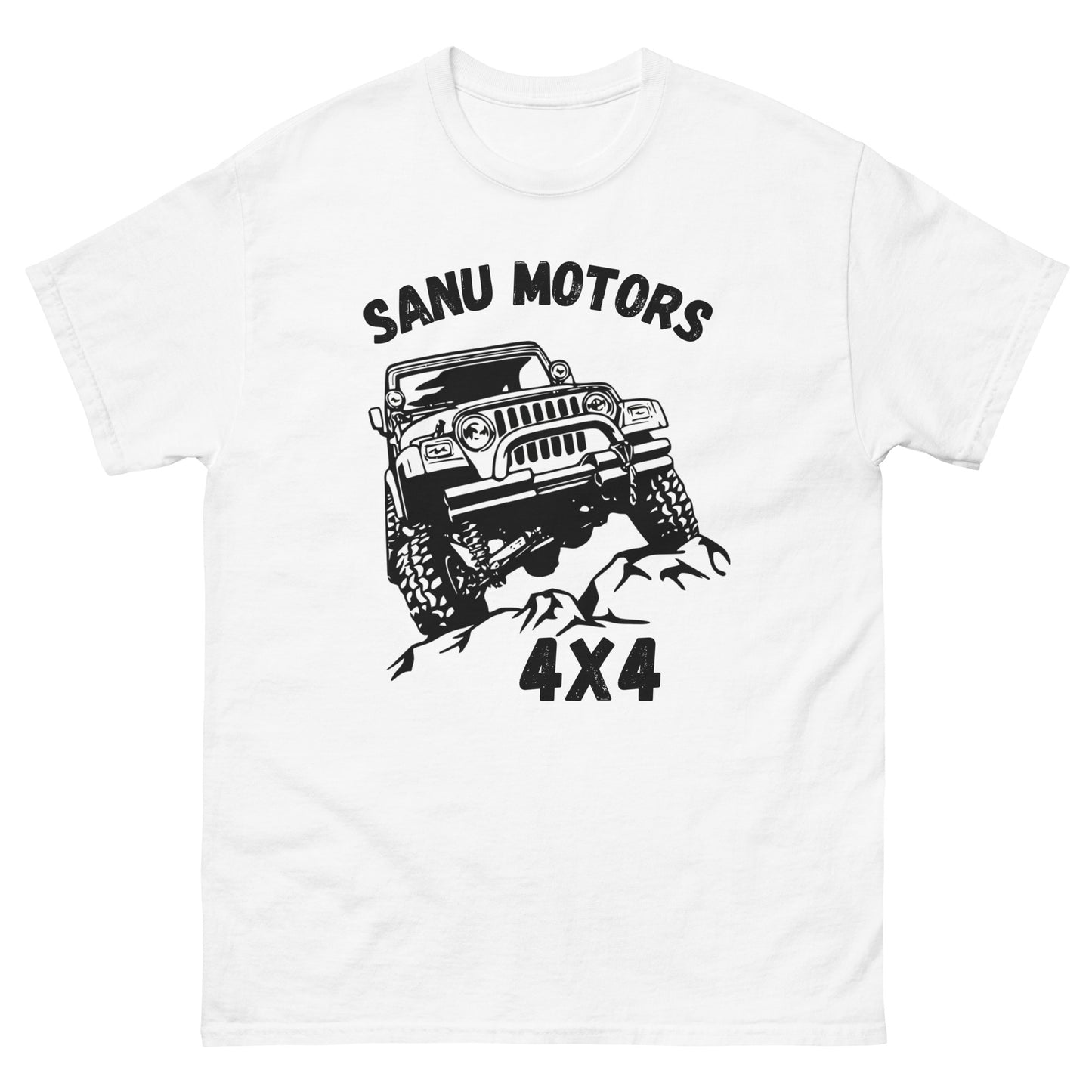 Men's 4X4 tee |   100% cotton | Sanu Motors T-Shirt