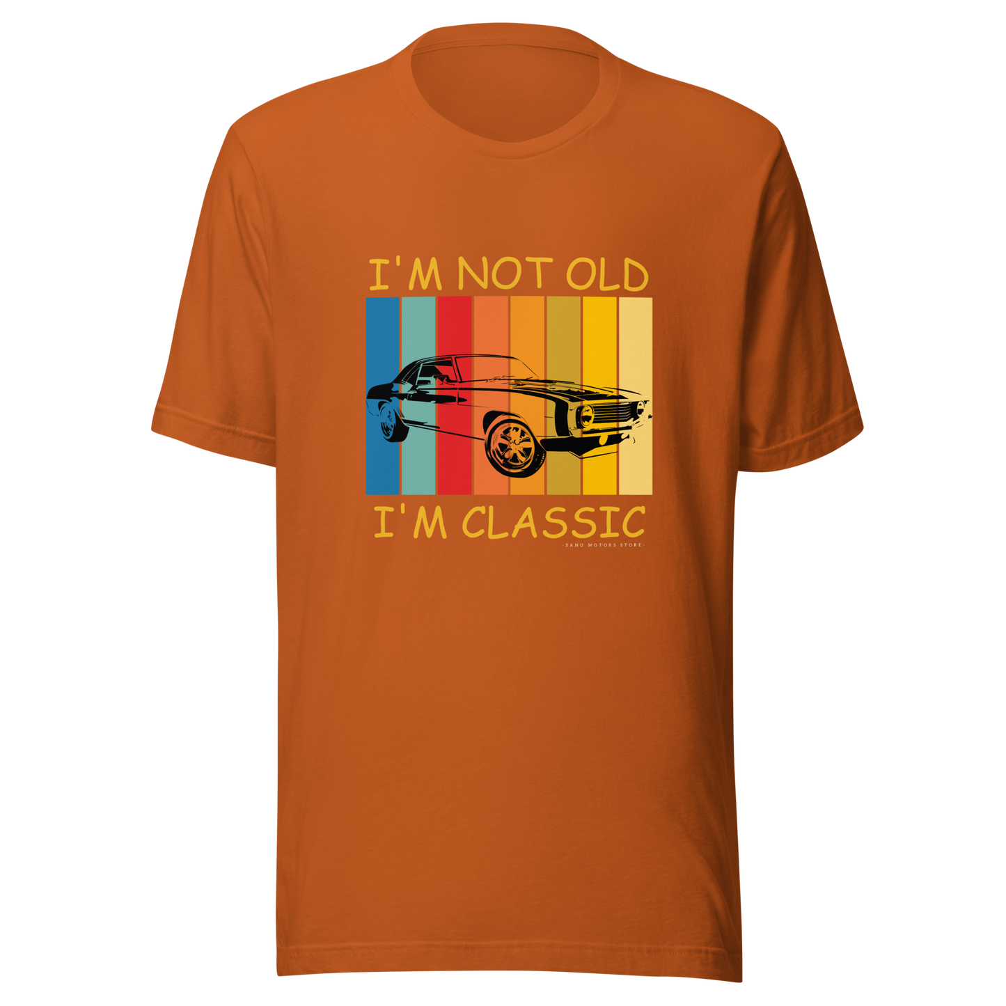 Unisex t-shirt | I'm not old T- shirt | 100% combed and ring-spun cotton