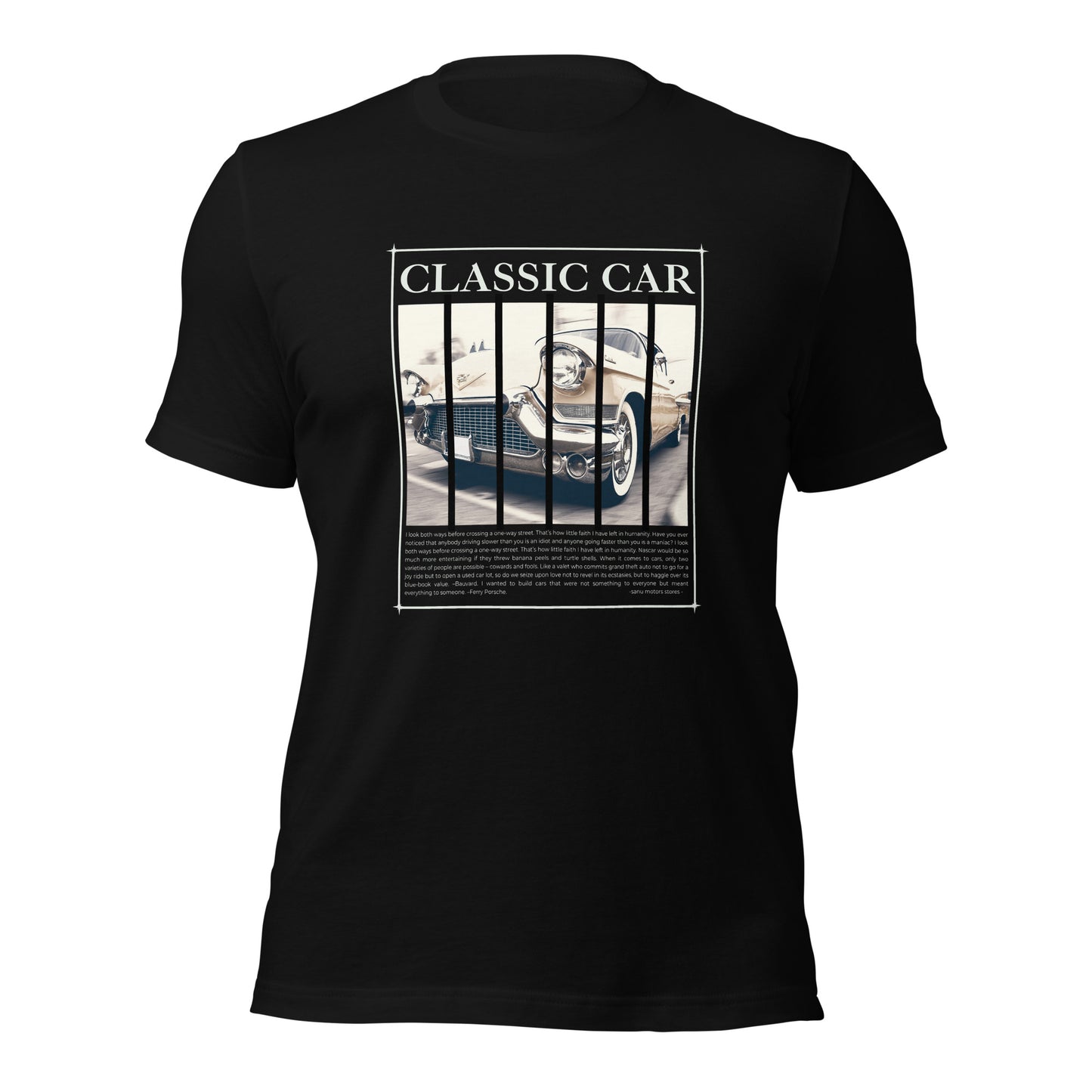 Classic Car - Unisex t-shirt | 100% combed and ring-spun cotton