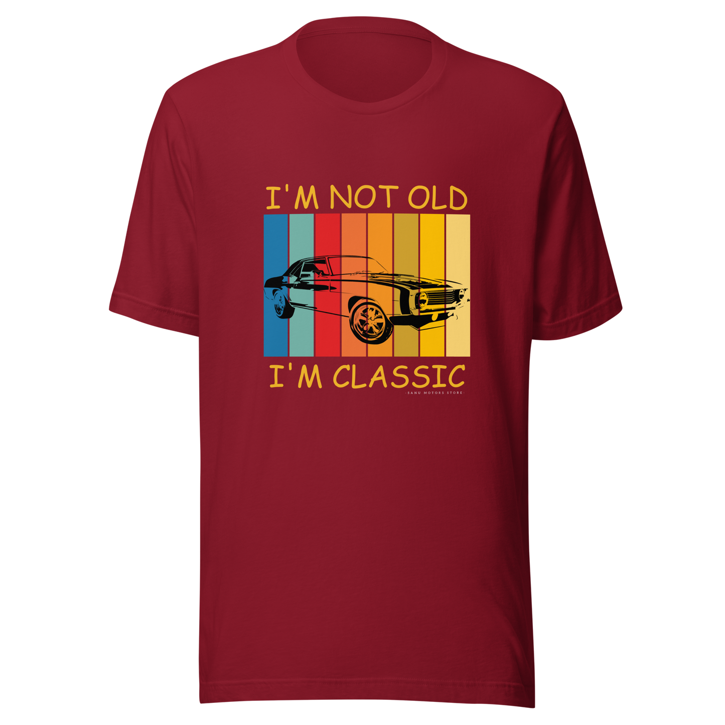 Unisex t-shirt | I'm not old T- shirt | 100% combed and ring-spun cotton