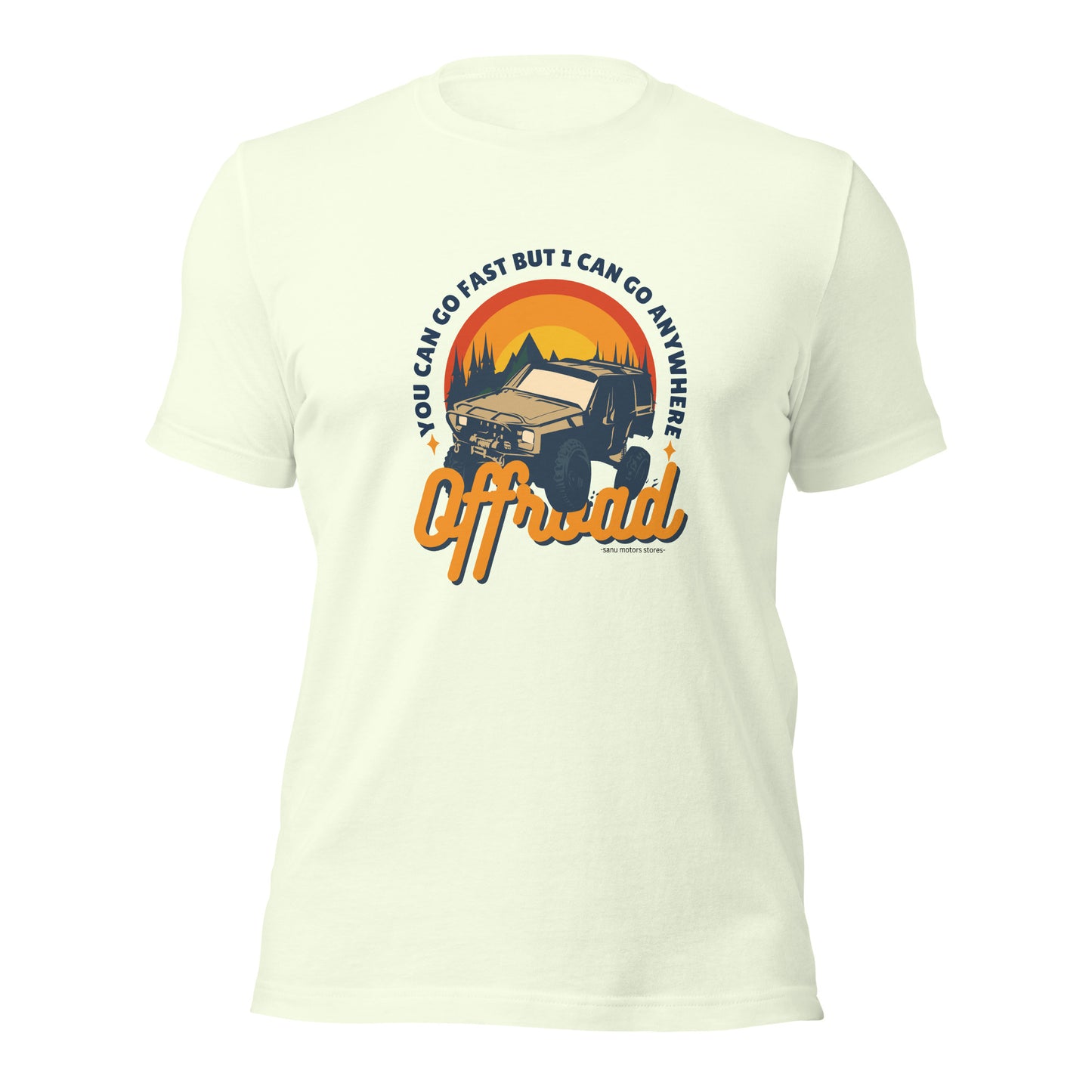 Off-Road - Unisex t-shirt | 100% Combed and ring-spun Cotton