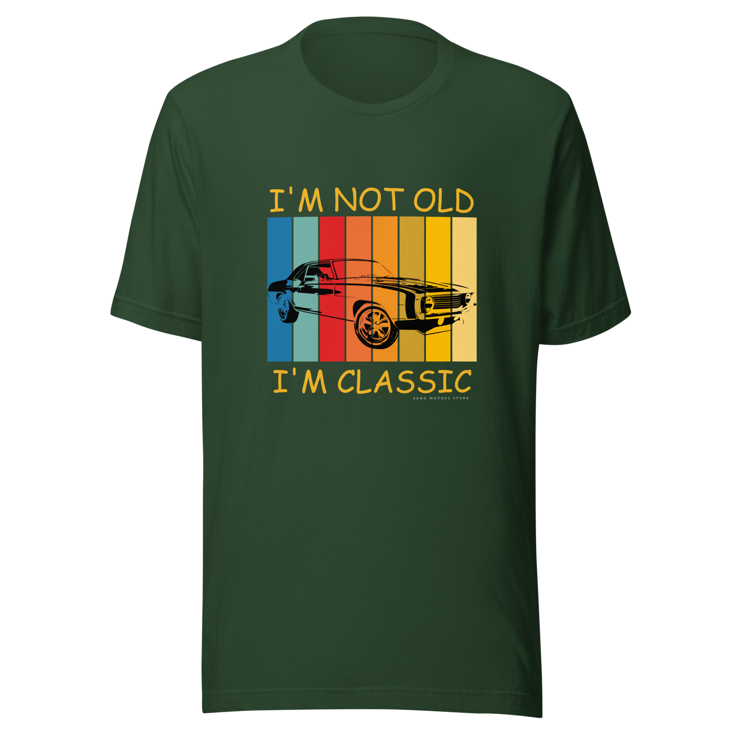 Unisex t-shirt | I'm not old T- shirt | 100% combed and ring-spun cotton