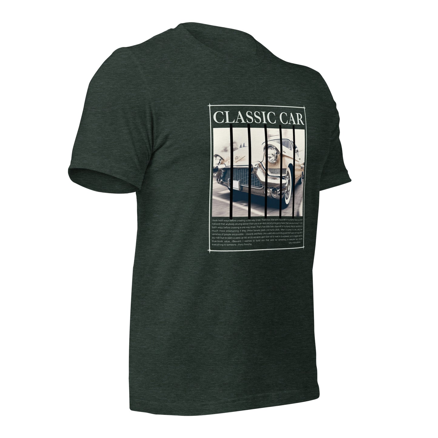 Classic Car - Unisex t-shirt | 100% combed and ring-spun cotton