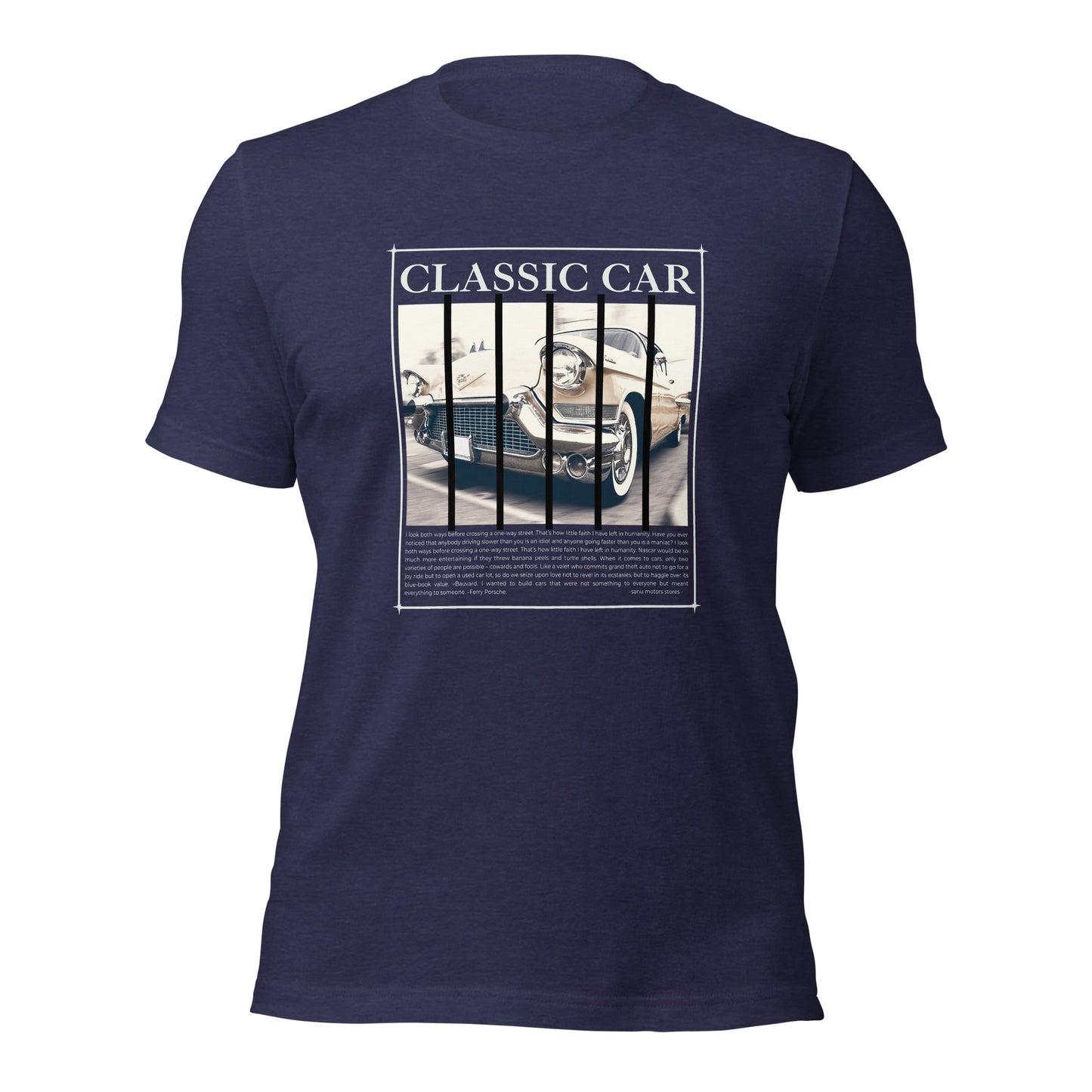 Classic Car - Unisex t-shirt | 100% combed and ring-spun cotton