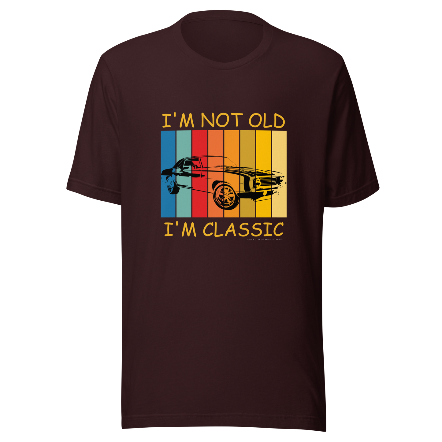 Unisex t-shirt | I'm not old T- shirt | 100% combed and ring-spun cotton