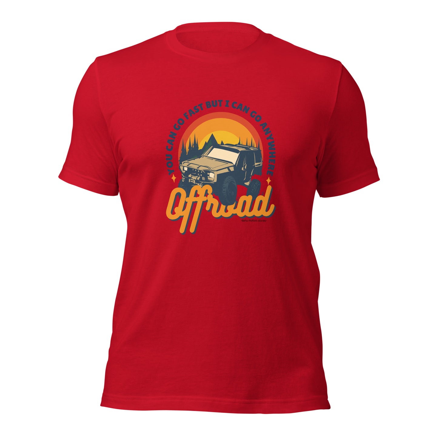 Off-Road - Unisex t-shirt | 100% Combed and ring-spun Cotton