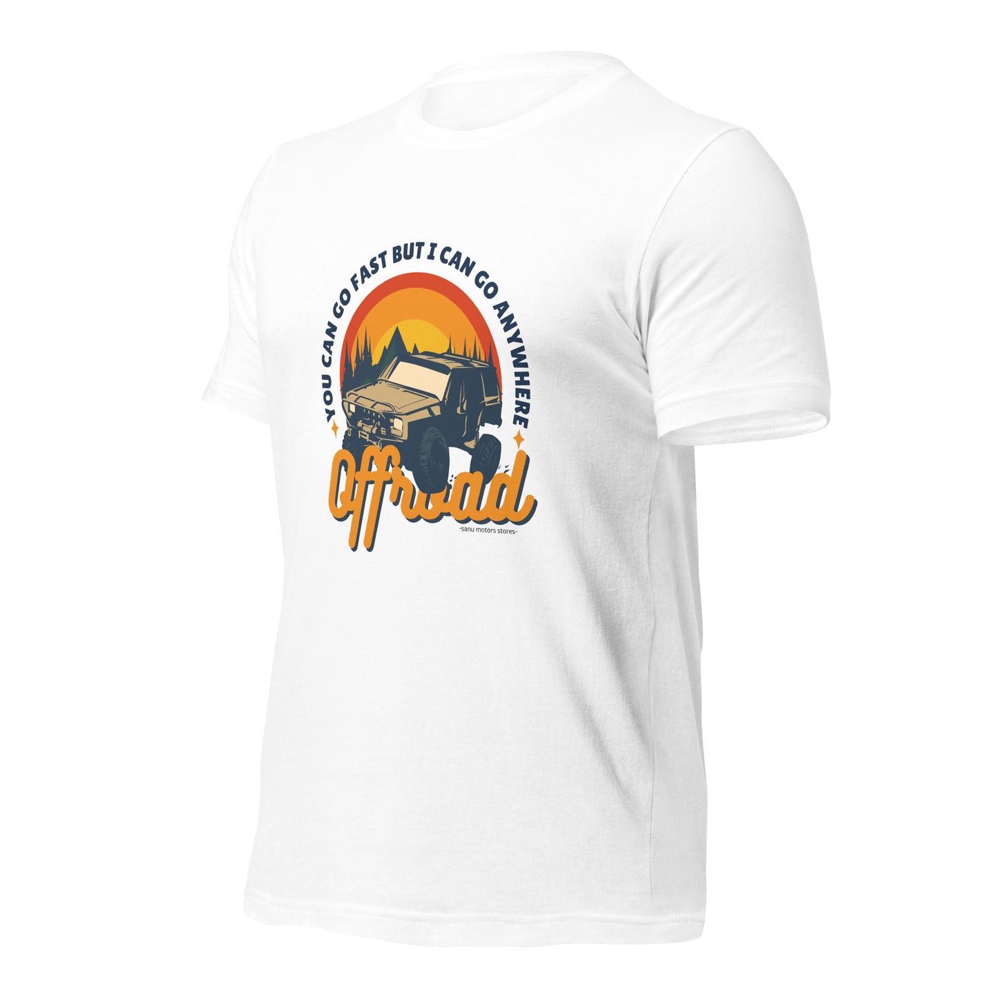 Off-Road - Unisex t-shirt | 100% Combed and ring-spun Cotton