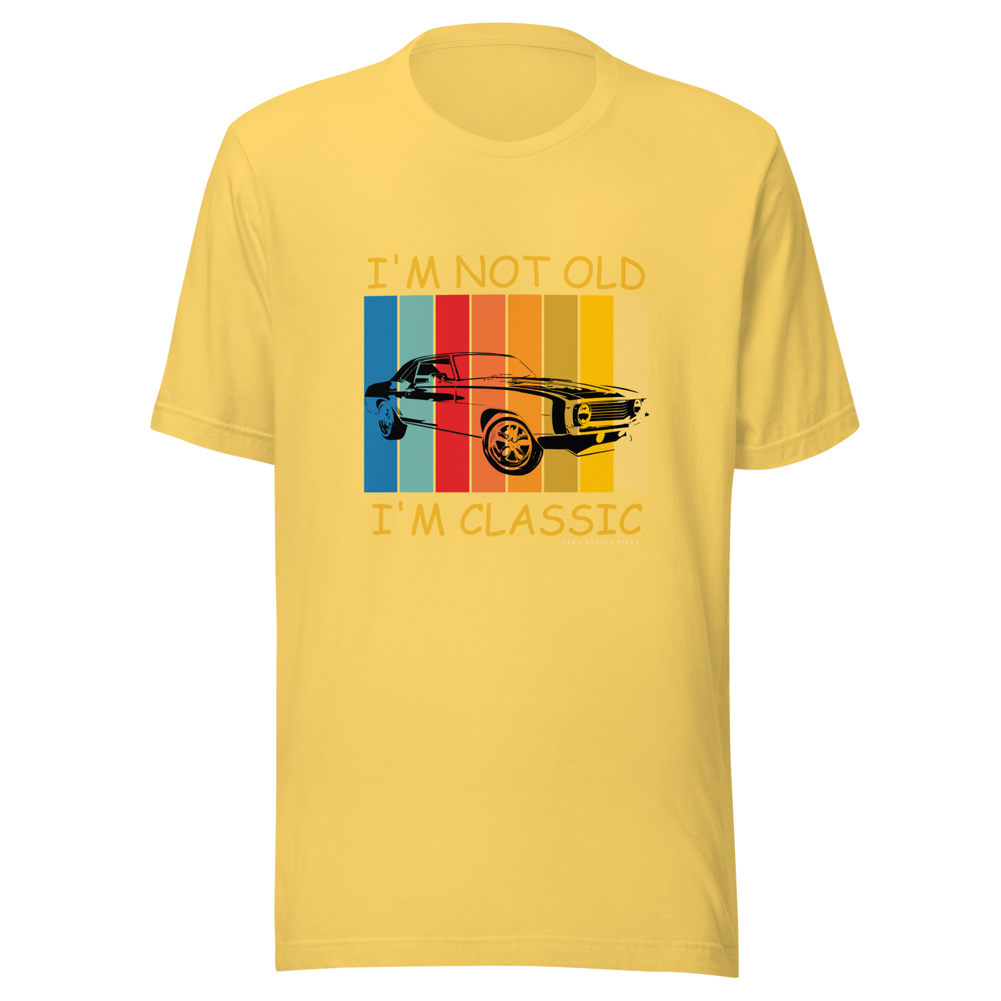 Unisex t-shirt | I'm not old T- shirt | 100% combed and ring-spun cotton